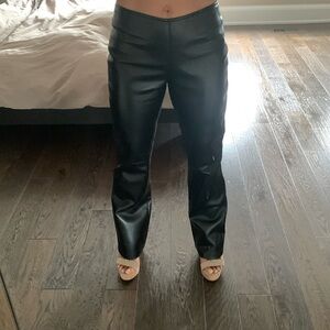 Women’s Faux Leather Pants